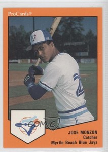 1989 ProCards Minor League Team Sets Jose Monzon #1459