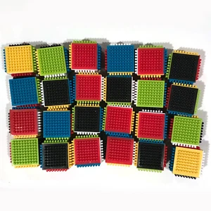Juego de construcción de interconexión Bristle Blocks 24 piezas educativo Playkidz - Imagen 1 de 1