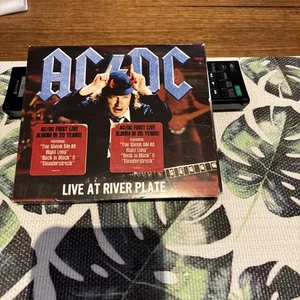 AC/DC-"Live At River Plate" 2012 2CD (promo sticker) digi-pak sleeve - Picture 1 of 8