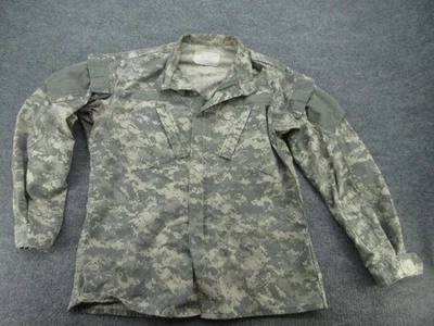 US Army ACU Jacket Mens Medium Long UCP Digital Camo Ripstop Zip Pockets - Image 1 of 4