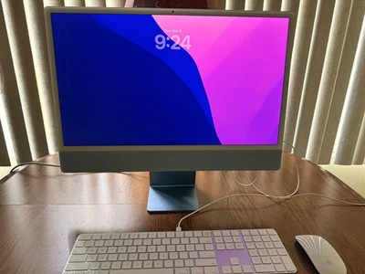 24” Apple iMac M1 - 8GB RAM, 512 GB SSD in Excellent Condition! - Image 1 of 4