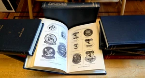 USAF patch the complete 9 Volume set Illustrated Guide to USAF Shoulder Insignia - Picture 1 of 24