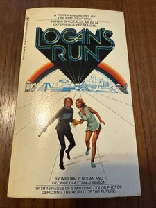 LOGAN'S RUN - William F. Nolan - Vintage 1976 Bantam Paperback MOVIE TIE IN - Picture 1 of 7