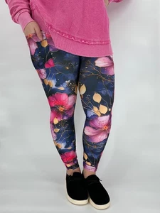 Leggings florales con bolsillos TC - Imagen 1 de 3