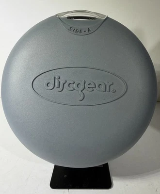 Discgear 22 CD DVD Blu-ray Soporte para Disco Estuche de Transporte Lado A Lado B Color Gris Foto 1 de 3