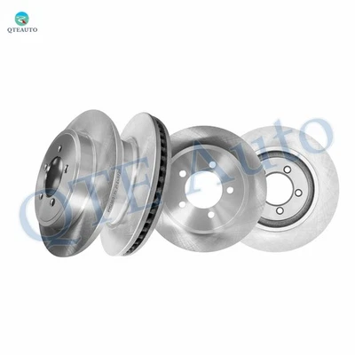 4 Front 305.05mm-Rear 305.3mm Brake Rotors To 2007-2010 Ford Explorer Sport Trac - Image 1 of 4