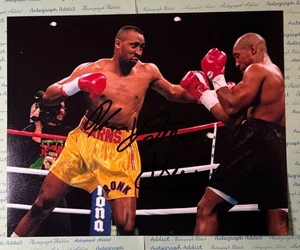 THOMAS "Hit Man" HEARNS signed 8x10 Foto - Boxlegende - Proof Pic - Bild 1 von 3