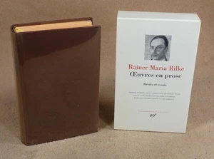 LA PLEIADE : RAINER MARIA RILKE - OEUVRES EN PROSE  / 1993 - Foto 1 di 4