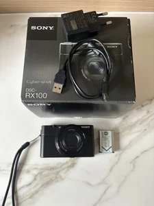 Sony Cyber-shot DSC-RX100 20,2 MP Digitalkamera - Schwarz - Bild 1 von 6