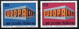 Italien - Europa Satz postfrisch 1969 Mi. 1295-1296 - Bild 1 von 1