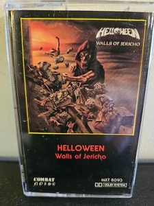 HELLOWEEN Walls Of Jericho 1986 CASSETTE TAPE HEAVY METAL POWER METAL - Picture 1 of 6