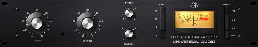 Universal Audio UAD 1176 Classic FET Compressor Plugin Software VST3, AU, AAX - Image 1 of 1