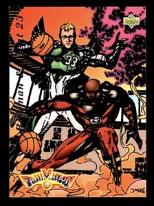 1992-93 Upper Deck #510 Larry Bird/Michael Jordan - Imagen 1 de 2