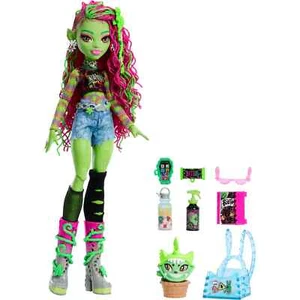 Monster High Venus McFlytrap Fashion Doll with Pet Plant Monster Chewlian