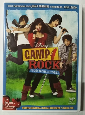 CAMP ROCK, MOVIE BY DEMI LOVATO / WALT DISNEY, MEXICAN DVD, MUSICALS & BROADWAY - Image 1 of 3