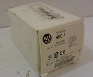 800H-16HRG2KB6AX AB 800H16HRG2KB6AX 2 Position Knob Maintained Selector Green - Picture 1 of 2