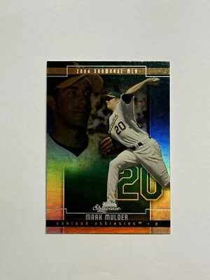 2004 Fleer Showcase #28 Mark Mulder   Oakland Athletics - Image 1 of 2