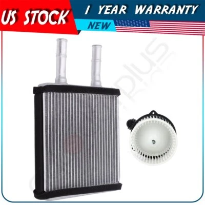 Soplador motor y núcleo calentador HVAC apto para Hyundai Accent 2003-2006 repuesto Foto 1 de 4
