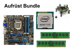 Bundle ASUS P8H77-M + Intel Core i3 i5 i7 CPU + 4GB bis 32GB RAM wählbar - Bild 1 von 12
