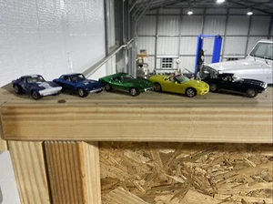 Lot Of 5 CHEVROLET CORVETTE 1/64 DIECAST CAR JOHNNY LIGHTNING 1963 1998 1970 - Picture 1 of 9