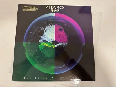 Kitaro The Light of the Spirit LP Vinyl Record 1987 Geffen GHS 24163 Mickey Hart Foto 1 de 4
