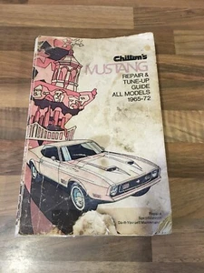 Chilton’s Mustang Repair & Tune Up Guide alle Modelle 1965-1972 - Bild 1 von 2