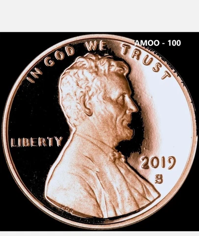 2019-S Lincoln Cent Proof Cover