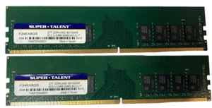 16GB 2X8GB Memory Ram DDR4 PC4-19200 2400MHz DIMM Unbuffered 288Pin ECC NEW - Picture 1 of 3