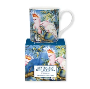 Ashdene Major Mitchell Cockatoo Bone China Mug Gift Box Australian Bird & Fauna - Picture 1 of 4