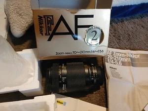 *****MINT***** Nikkor F AF Zoom 70 210mm f/4 f/5.6 - Picture 1 of 12