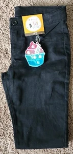 Member's Mark Girl's Favorite Knit Denim Skinny Fit Jean Size 14/16 Black NEW - Picture 1 of 3