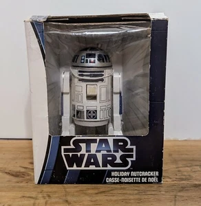 Kurt Adler 7-Inch Blue & White Star Wars R2D2 Nutcracker pre-owned SW0156 - Picture 1 of 5