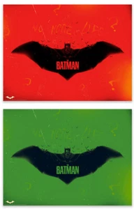 Doaly "THE BATMAN" Red And Green (SET) Edition x/125 Screen Print/Glow Layer! - Picture 1 of 5