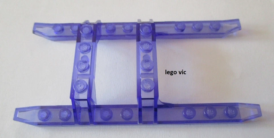 Lego 30248 Sled Rails 12x6 traineau Tr Purple Violet du Belville 5961  B14 - Photo 1/1
