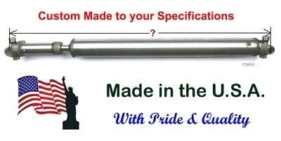 FITS SPICER 1350 SERIES, 3.5" DIA SLIP (Telescoping)  DRIVE SHAFT FOR GM OR FORD - Image 1 of 2