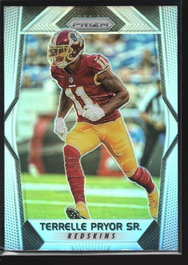 TERRELLE PRYOR SR OSU MINT PRIZMS SILVER REFRACTOR SP 2017 PANINI PRIZM CHROME - Image 1 of 1