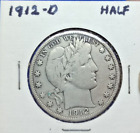 1912 D Barber Half Dollar Fine Plus Condition (123)