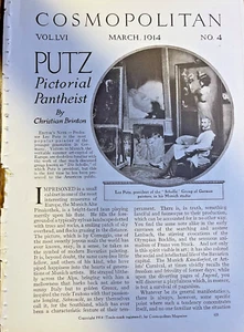 1914 Artist Leo Putz illustrated - Picture 1 of 5