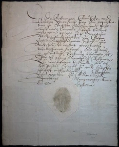 MANOSCRITTO RIFORMA SASSONIA GRIMMA AUGISTINER PRIOR OLDBURG TEDESCO 1540 - Foto 1 di 7