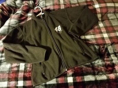 Chaqueta de carreras Jimmy Johnson para mujer pequeña con cremallera nascar  Foto 1 de 4