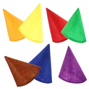 7 Pcs Zwergenmütze Set Geburtstagshut Partyhut Festliche Accessoires Kleinkind - Bild 1 von 12