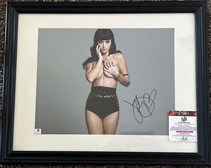 Topless! Katy Perry Signed 20” Framed! W Global Authentics COA America Idol Auto - Picture 1 of 6