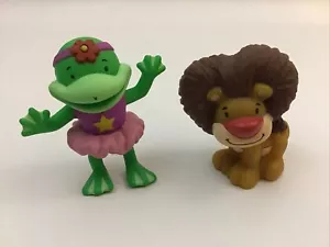 Disney Playhouse JoJo's Circus Figuras Goliat El León Croaky La Rana - Imagen 1 de 8
