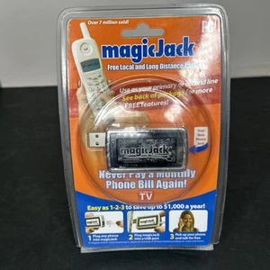 NEW MagicJack A921 USB PC to Phone Jack - BRAND NEW FACTORY SEALED! - Afbeelding 1 van 6