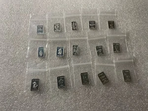 Lote de 15 barras diferentes de plata fina .999 de 1 gramo - Imagen 1 de 14