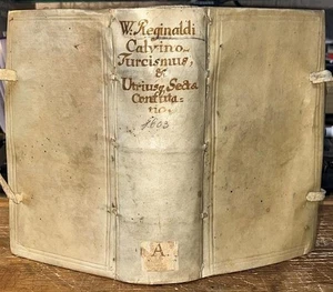 Rare 1603 Wm Rainolds 'Calvino-Turcismus' Anti Calvin Theology Christian / Islam - Imagen 1 de 20