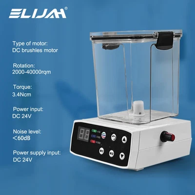 Dental Brushless LED Electric Motor with Water Tank 1:5/1:1/1:4.2 LED Handpiece - Image 1 of 4