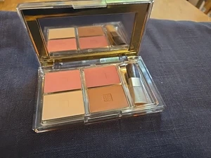 Estee Lauder deluxe all-over face compact 01 petal 23 plum 1W matte bronzer - Picture 1 of 4