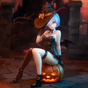18cm Re:Zero Rem Halloween Magic Night Figur Anime Girl Statue Model Geschenk - Bild 1 von 7