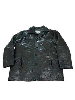 Куртка пальто мужская Pelle Studio Wilsons Thinsulate черная натуральная кожа размер XL - Изображение 1 из 4